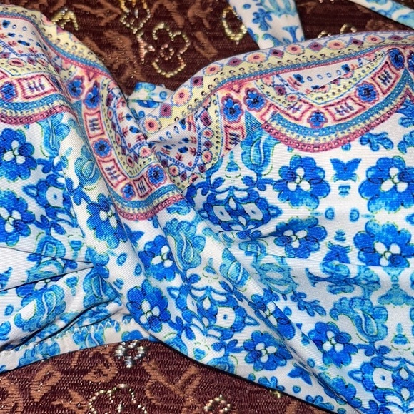 Nanette Lepore Swimsuit Top Bandeau Size S - Picture 2 of 6